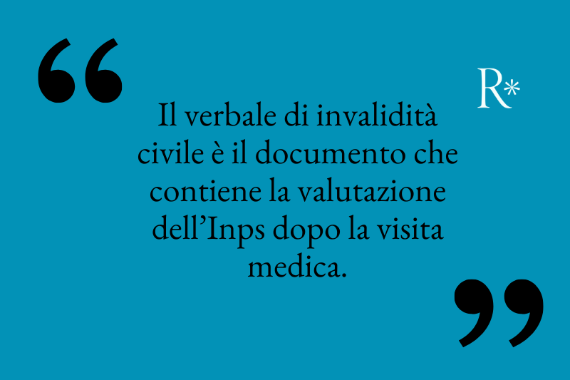 verbale invalidità civile